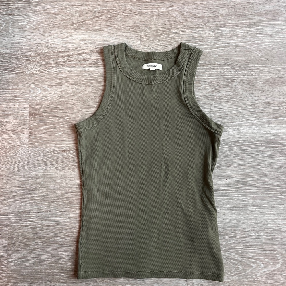 Madewell Olive Green Tank Top